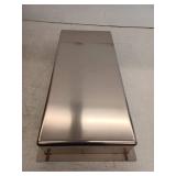 12 in. W x 24 in. H x 4 in. D Stainless Steel Double Shelf Bathroom Shower Wall Niche in Brushed Stainless Steel- Retail: $239