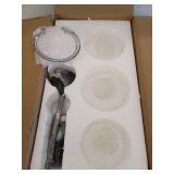 Deyidn Modern 3-Light Black Chandelier Height Adjustable with 3 Globe Opal Frosted Glass Shade