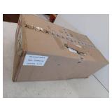 Deyidn Modern 3-Light Black Chandelier Height Adjustable with 3 Globe Opal Frosted Glass Shade