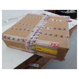 Heavy Duty 3x20x20 Black Steel Arched Support Brackets - Set of 4