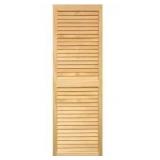 Pine Louvered Shutters 15x39 Inches Unfinshed, Pair