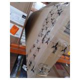 Daly 23.62 in. Tall White Wood 5-Shelf Standard Bookcase