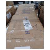 HODEDAH 7-Drawer Black Chest