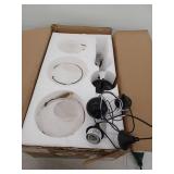 Deyidn Modern 3-Light Black Chandelier Height Adjustable with 3 Globe Opal Frosted Glass Shade