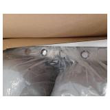 Stainless Steel 33 Inch Double Basin Sink, 4 Hole- Retail: $230