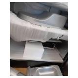 Masterbuilt 30 inch Digital Electric Smoker with Window and Legs in Black- Retail: $342