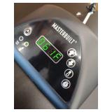 Masterbuilt 30 inch Digital Electric Smoker with Window and Legs in Black- Retail: $342