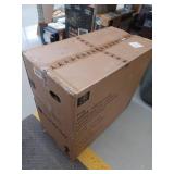 Glacier Bay 12 in. Rough In Two-Piece 1.28 GPF Single Flush Elongated Toilet in Bone- Retail: $192