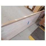 Hampton Bay 8 ft. L x 25 in. D Unfinished Hevea Solid Wood Butcher Block Countertop With Standard Edge- Retail: $268