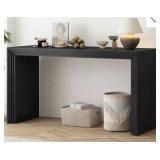 Modern Black Console Table