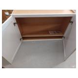 Hampton Bay Courtland White Wall Bridge Cabinet 36x24x12