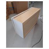 Hampton Bay Courtland White Wall Bridge Cabinet 36x24x12