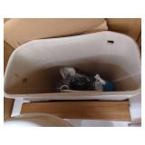 Deervalley Two-Piece Elongated Toilet, 12in Rough-in Single-Flush, 1.28 GPF- Retail: $214