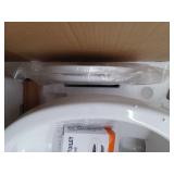 Deervalley Two-Piece Elongated Toilet, 12in Rough-in Single-Flush, 1.28 GPF- Retail: $214