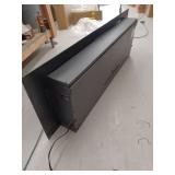 Modern 60 inch LED Wall Mount Electric Fireplace Retail: $436.00