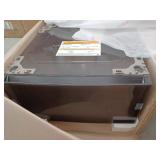 LG Washer/Dryer Pedestal Base in Black Steel with Storage Drawer- Retail: $279