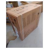 LG Washer/Dryer Pedestal Base in Black Steel with Storage Drawer- Retail: $279