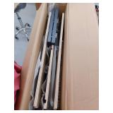 Hampton Bay Avondale Wall Bridge Cabinet 36 x 12 x 24 inch Blue