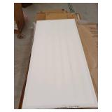 1-Pack 2 ft. x 4 ft. 500 Watt Equivalent Integrated LED White Troffer Light 3 CCT with up to 5500 Lumen Select