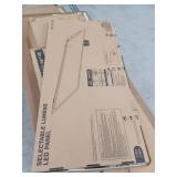 1-Pack 2 ft. x 4 ft. 500 Watt Equivalent Integrated LED White Troffer Light 3 CCT with up to 5500 Lumen Select