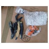 Boyel LivingBlack 60 in. Wall Mounted Recessed Electric Fireplace with Logs and Crystals, Remote 1500/750 Watt