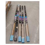 Feit 40W T8/T12 LED Tube Lights 8ft, Lot of 5 packs for 9 Bulbs Total (Unable to Test)