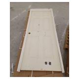 Interior Door With Frame Approximately 81 5/8 Inch Tall x 31 3/8 Inch