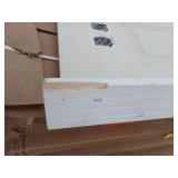 Interior Door With Frame Approximately 81 5/8 Inch Tall x 31 3/8 Inch