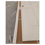 Interior Door With Frame Approximately 81 5/8 Inch Tall x 31 3/8 Inch