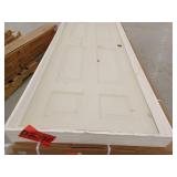 Interior Door With Frame Approximately 81 5/8 Inch Tall x 31 3/8 Inch