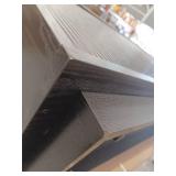 MeyerCross Hanson 78.5 in. Black Grain TV Stand Fits TVs up to 85 in