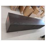 MeyerCross Hanson 78.5 in. Black Grain TV Stand Fits TVs up to 85 in