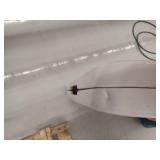 8 ft. Fold-in-Half Table Almond