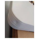 8 ft. Fold-in-Half Table Almond