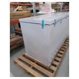 KENMORE 79.10 in. 25 cu. ft. (710L) Convertible Chest Freezer/Refrigerator, ESTAR, Garage-Ready Dual Lids, Manual Defrost, White- Retail: $1839