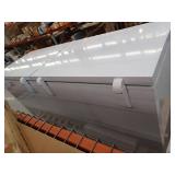 KENMORE 79.10 in. 25 cu. ft. (710L) Convertible Chest Freezer/Refrigerator, ESTAR, Garage-Ready Dual Lids, Manual Defrost, White- Retail: $1839