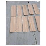 10- 36 Inch Oak Stair Treads