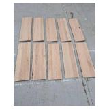 10- 36 Inch Oak Stair Treads