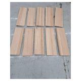 10- 36 Inch Oak Stair Treads