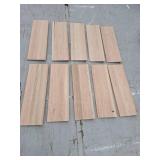 10- 36 Inch Oak Stair Treads