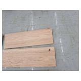 10- 36 Inch Oak Stair Treads