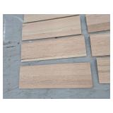 10- 36 Inch Oak Stair Treads