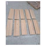 10- 36 Inch Oak Stair Treads