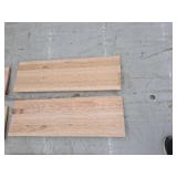 10- 36 Inch Oak Stair Treads