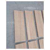 10- 36 Inch Oak Stair Treads