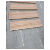 10- 42 Inch Oak Stair Treads