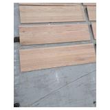 10- 42 Inch Oak Stair Treads