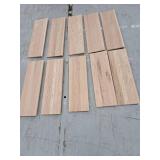 10- 36 Inch Oak Stair Treads