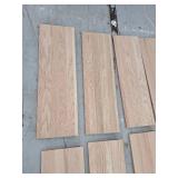 10- 36 Inch Oak Stair Treads