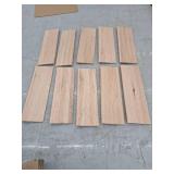 10- 36 Inch Oak Stair Treads
